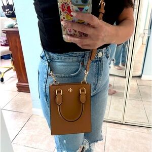 Tory Burch Emerson Shopper Crossbody Mini
